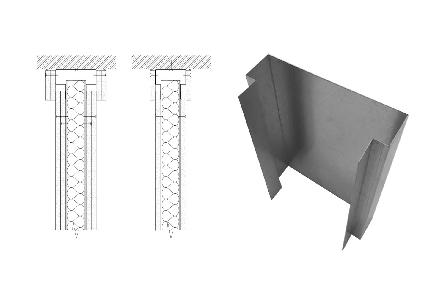 مسارات منحرفة على شكل يو & تي